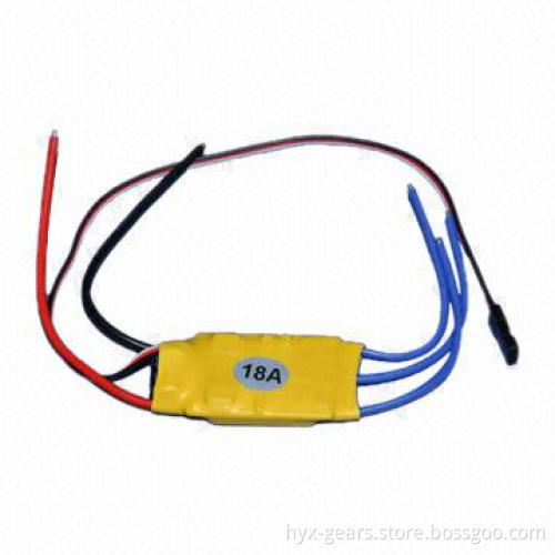 18A 2S Li-polymer Programmable Brushless Speed Controller/ESC, 210,000rpm Maximum Speed